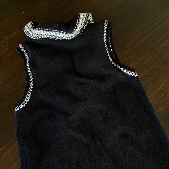 Vince Textured Drape Front Vest - Picture 12 of 15